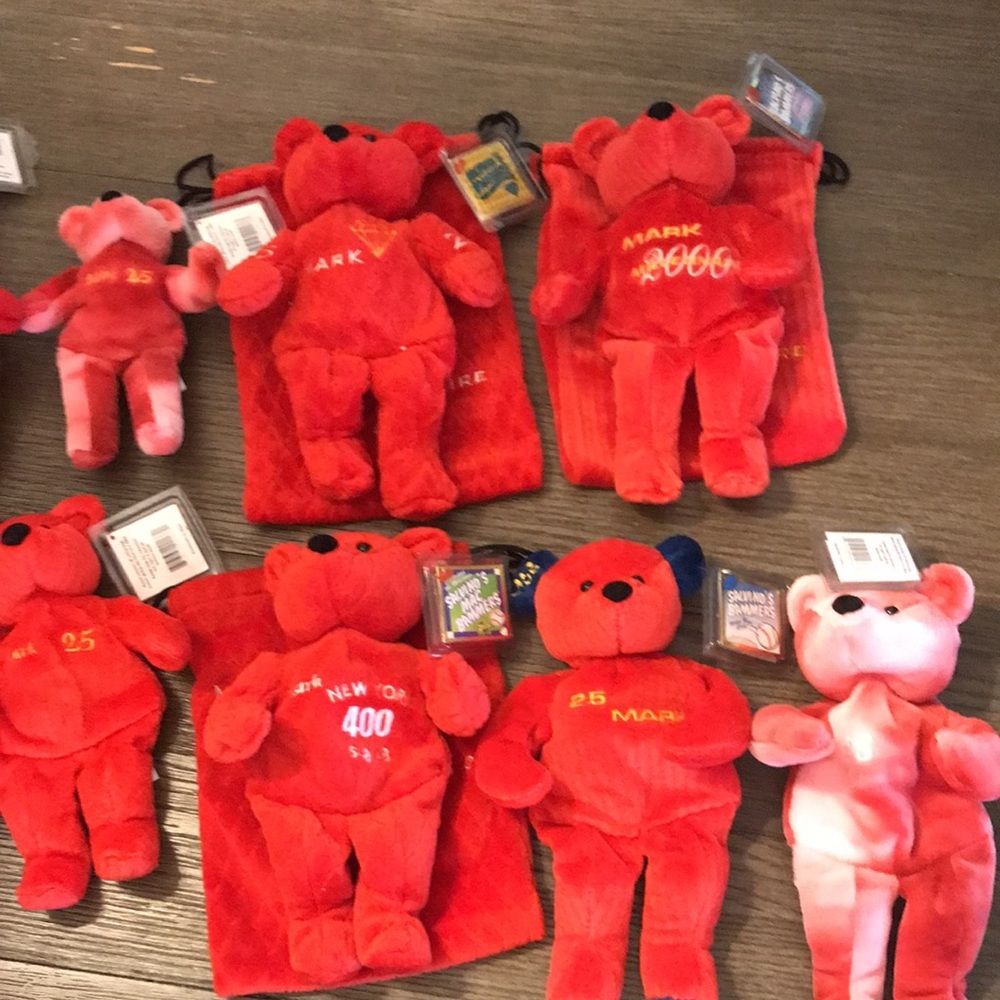 9 bears Mark McGwire Salvino’s Mac Bammers Bam Beano’s and Bammers  90’s